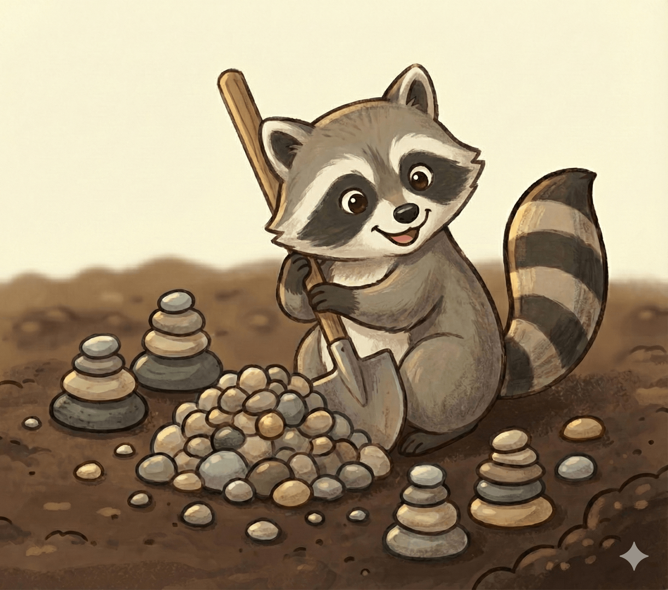 raccoon representing a kubernetes provider